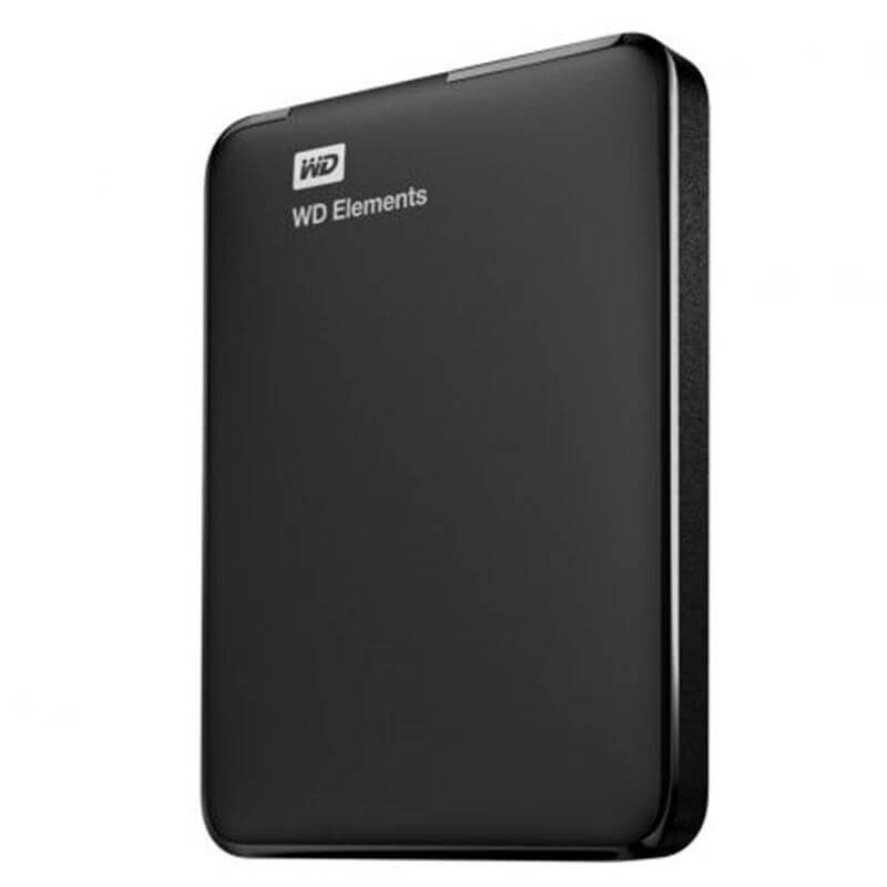 DISCO EXTERNO 1TB PORTATIL 2.5" WESTERN DIGITAL (NEGRO) (USB 3.0)