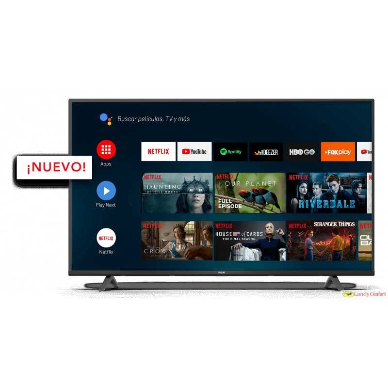 Smart Tv 50 Pulgadas Led 4k Android Tv Control Por Voz