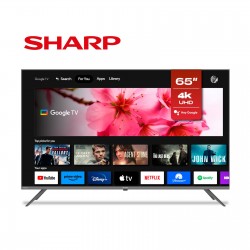 Smart TV UHD 4K 65" SHARP GOOGLE TV 4T-C65FL6L