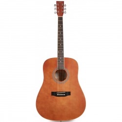 Guitarra Acústica SD104BR con cuerpo dreadnought,  diapasón de rosewood y tapa de tilo