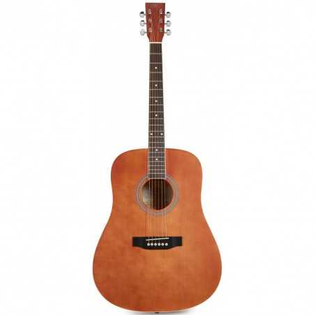 Guitarra Acústica SD104BR con cuerpo dreadnought,  diapasón de rosewood y tapa de tilo