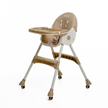 Silla de Comer y Mecedora con Ruedas para Bebe