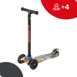 Scooter Infantil con luces en ruedas Randers 8800